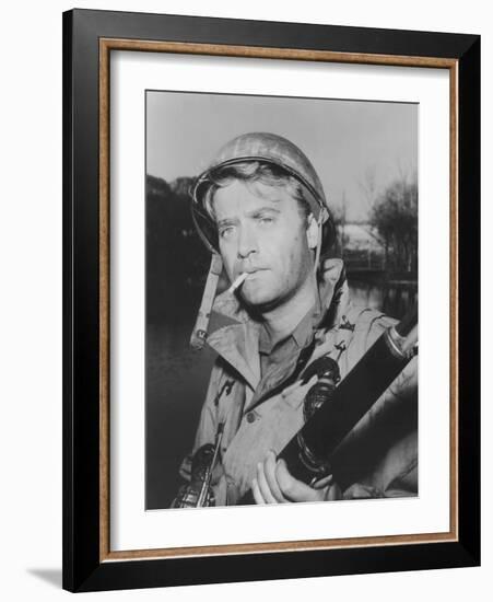 Combat!, Vic Morrow, 1962-1967-null-Framed Premium Photographic Print