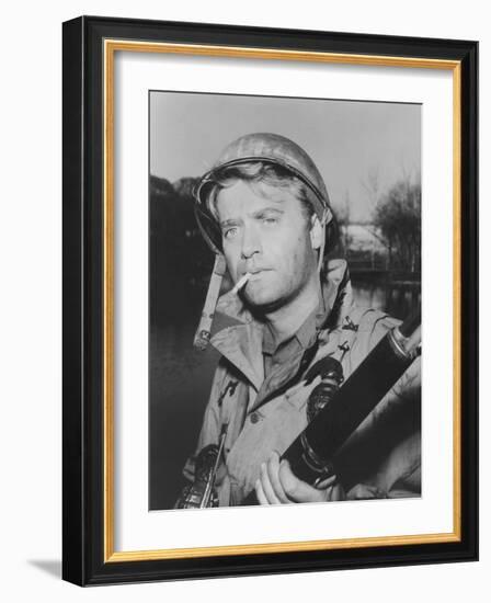 Combat!, Vic Morrow, 1962-1967-null-Framed Premium Photographic Print