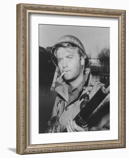 Combat!, Vic Morrow, 1962-1967-null-Framed Photo