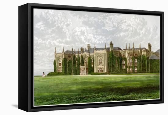 Combermere Abbey, Shropshire, Home of Viscount Combermere, C1880-AF Lydon-Framed Premier Image Canvas