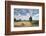 Combine Harvester Harvesting Oats (Avena Sativa), Haregill Lodge Farm, Ellingstring,Yorkshire, UK-Paul Harris-Framed Photographic Print