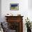 Combine Harvesting Wheat, Palouse Country, Washington, USA-Terry Eggers-Framed Photographic Print displayed on a wall