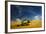 Combine Harvesting Wheat, Palouse Country, Washington, USA-Terry Eggers-Framed Photographic Print