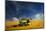 Combine Harvesting Wheat, Palouse Country, Washington, USA-Terry Eggers-Mounted Photographic Print