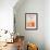 Combined in Orange-Anna Flores-Framed Art Print displayed on a wall