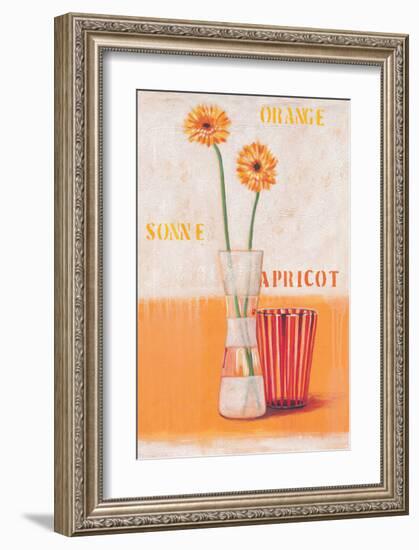 Combined in Orange-Anna Flores-Framed Art Print