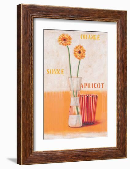 Combined in Orange-Anna Flores-Framed Art Print