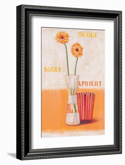 Combined in Orange-Anna Flores-Framed Art Print