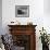 Combines Being Used to Harvest Wheat-Ed Clark-Framed Photographic Print displayed on a wall