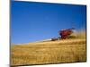 Combines Harvesting Crop, Palouse, Washington, USA-Terry Eggers-Mounted Photographic Print