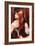 Combing Girl-Pierre-Auguste Renoir-Framed Art Print