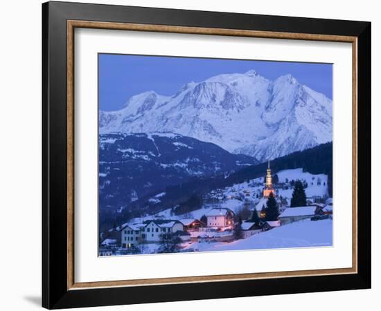 Combloux, Haute Savoie, France-Walter Bibikow-Framed Photographic Print