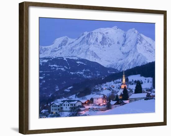 Combloux, Haute Savoie, France-Walter Bibikow-Framed Photographic Print