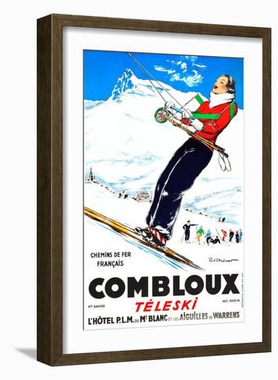 Combloux-Paul Ordner-Framed Art Print