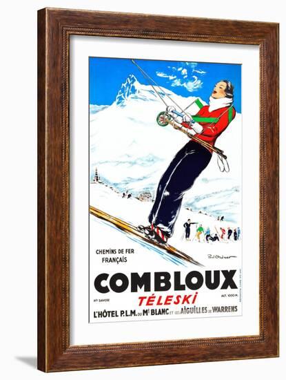 Combloux-Paul Ordner-Framed Art Print