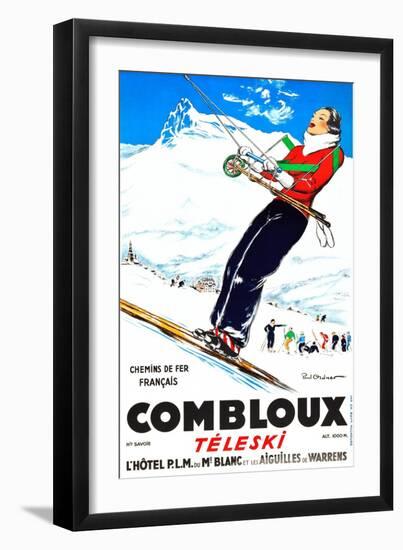 Combloux-Paul Ordner-Framed Art Print