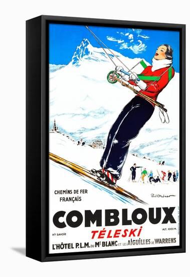 Combloux-Paul Ordner-Framed Stretched Canvas