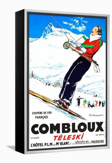 Combloux-Paul Ordner-Framed Stretched Canvas