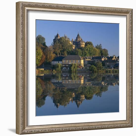 Combourg and Chateau, Brittany. Overall Exterior-Joe Cornish-Framed Photographic Print