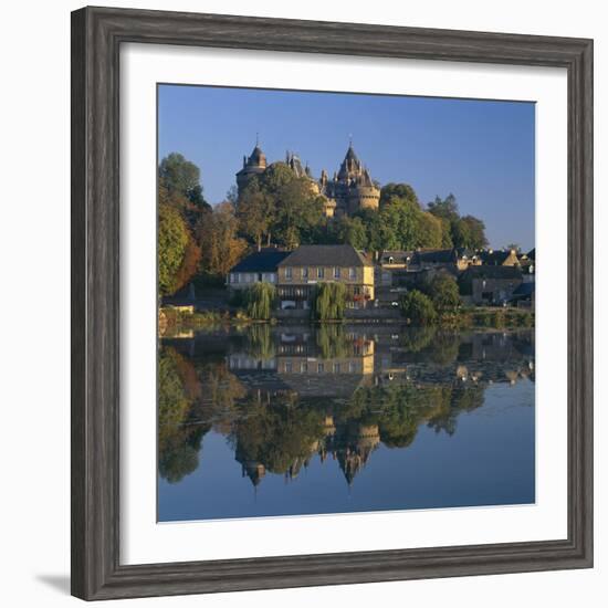 Combourg and Chateau, Brittany. Overall Exterior-Joe Cornish-Framed Photographic Print