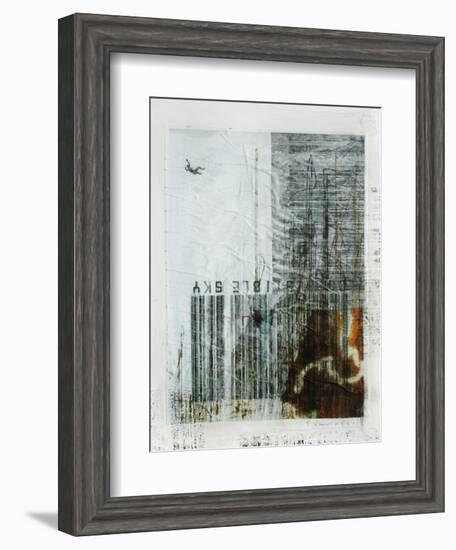 Combustible Sky-Enrico Varrasso-Framed Art Print