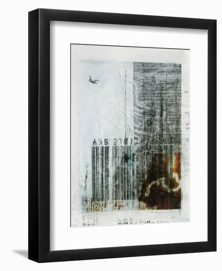 Combustible Sky-Enrico Varrasso-Framed Art Print