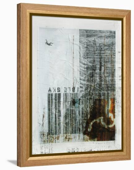 Combustible Sky-Enrico Varrasso-Framed Stretched Canvas