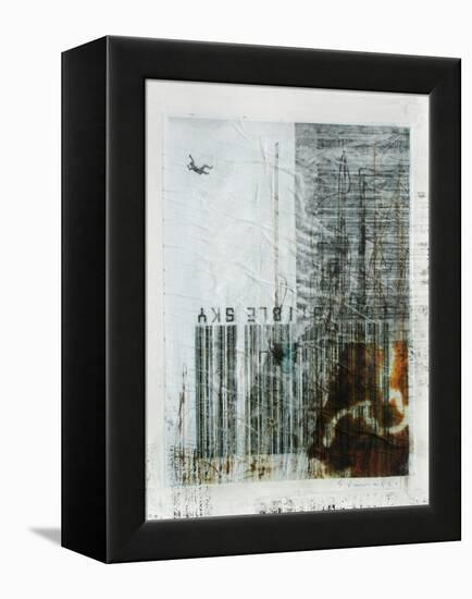 Combustible Sky-Enrico Varrasso-Framed Stretched Canvas