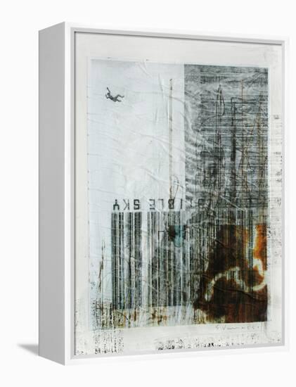 Combustible Sky-Enrico Varrasso-Framed Stretched Canvas