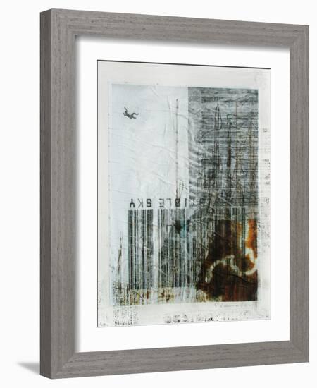 Combustible Sky-Enrico Varrasso-Framed Art Print