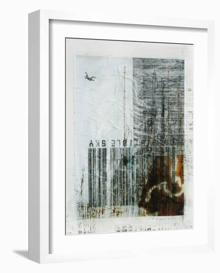 Combustible Sky-Enrico Varrasso-Framed Art Print