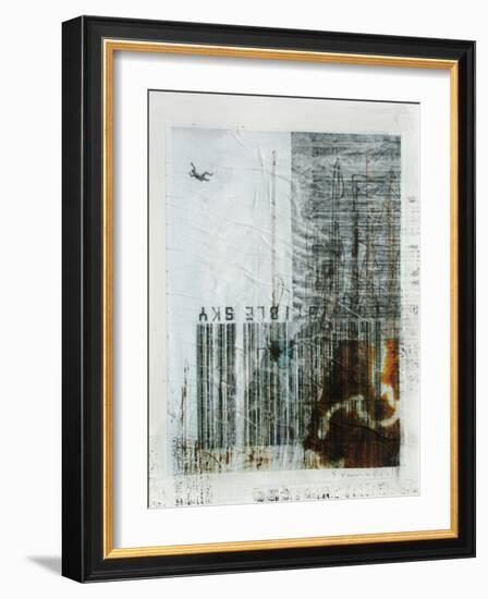 Combustible Sky-Enrico Varrasso-Framed Art Print