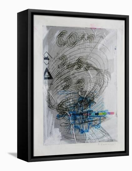 Combustible-Enrico Varrasso-Framed Stretched Canvas