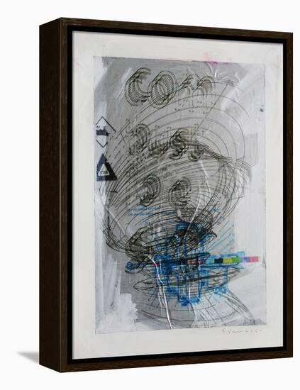 Combustible-Enrico Varrasso-Framed Stretched Canvas