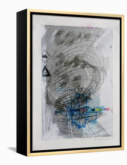 Combustible-Enrico Varrasso-Framed Stretched Canvas