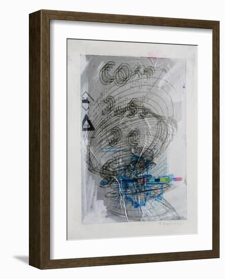 Combustible-Enrico Varrasso-Framed Art Print