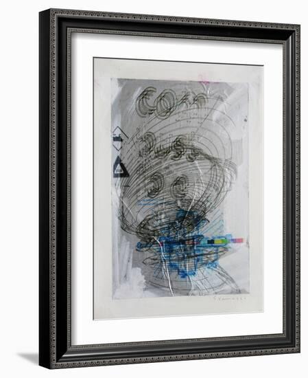 Combustible-Enrico Varrasso-Framed Art Print