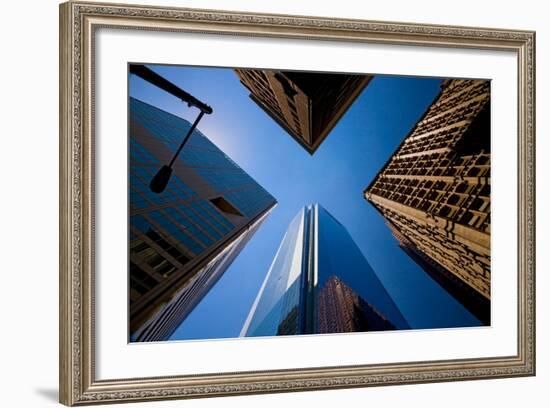 Comcast skyscraper in Philadelphia, Pennsylvania-null-Framed Photographic Print