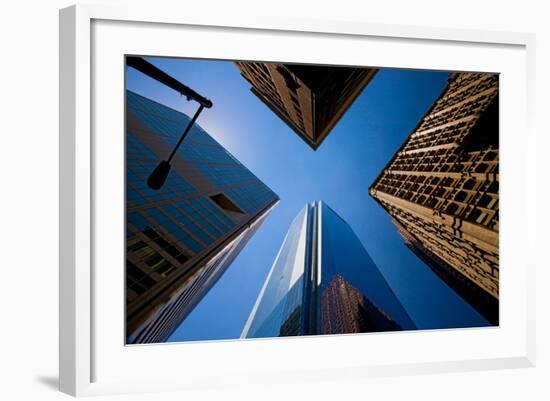 Comcast skyscraper in Philadelphia, Pennsylvania-null-Framed Photographic Print