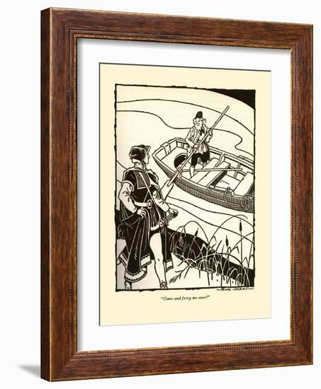 Come And Ferry Me Over-Frank Dobias-Framed Art Print