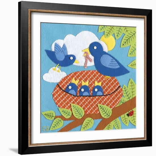 Come And Get It!-Clare Beaton-Framed Giclee Print