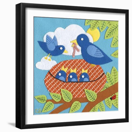 Come And Get It!-Clare Beaton-Framed Giclee Print