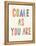 Come As You Are-Danhui Nai-Framed Stretched Canvas