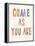 Come As You Are-Danhui Nai-Framed Stretched Canvas