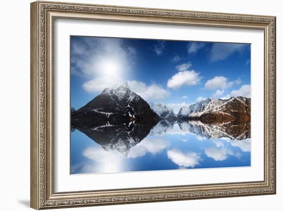 Come Back Down-Philippe Sainte-Laudy-Framed Photographic Print