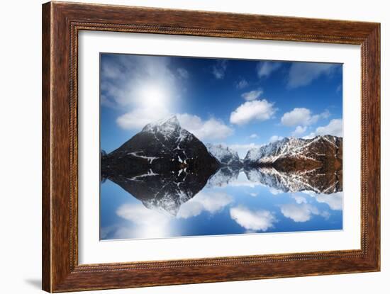 Come Back Down-Philippe Sainte-Laudy-Framed Photographic Print