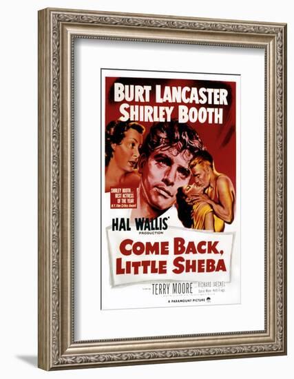 Come Back, Little Sheba, Burt Lancaster, Shirley Booth, 1952-null-Framed Photo