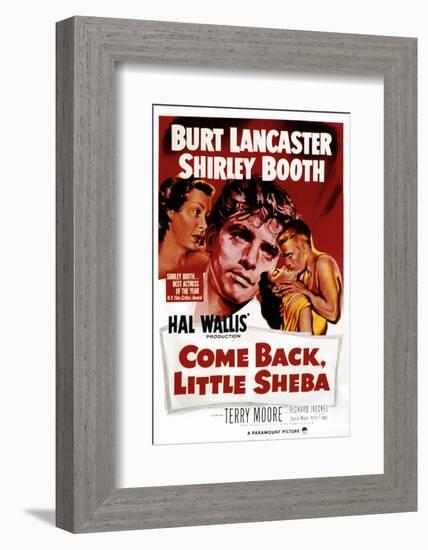 Come Back, Little Sheba, Burt Lancaster, Shirley Booth, 1952-null-Framed Photo