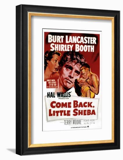 Come Back, Little Sheba, Burt Lancaster, Shirley Booth, 1952-null-Framed Photo