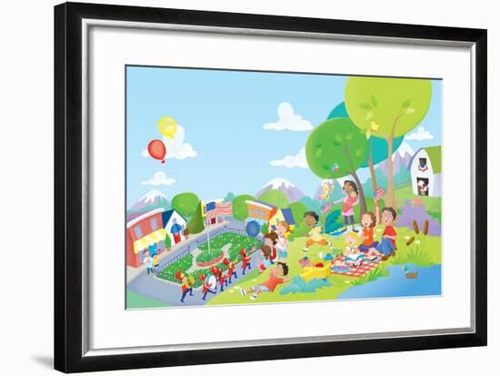 Come Celebrate - Humpty Dumpty-Robin Boyer-Framed Giclee Print